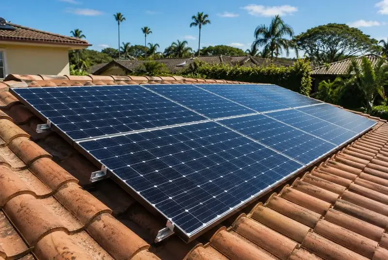 Installation de panneaux solaires à Estézargues